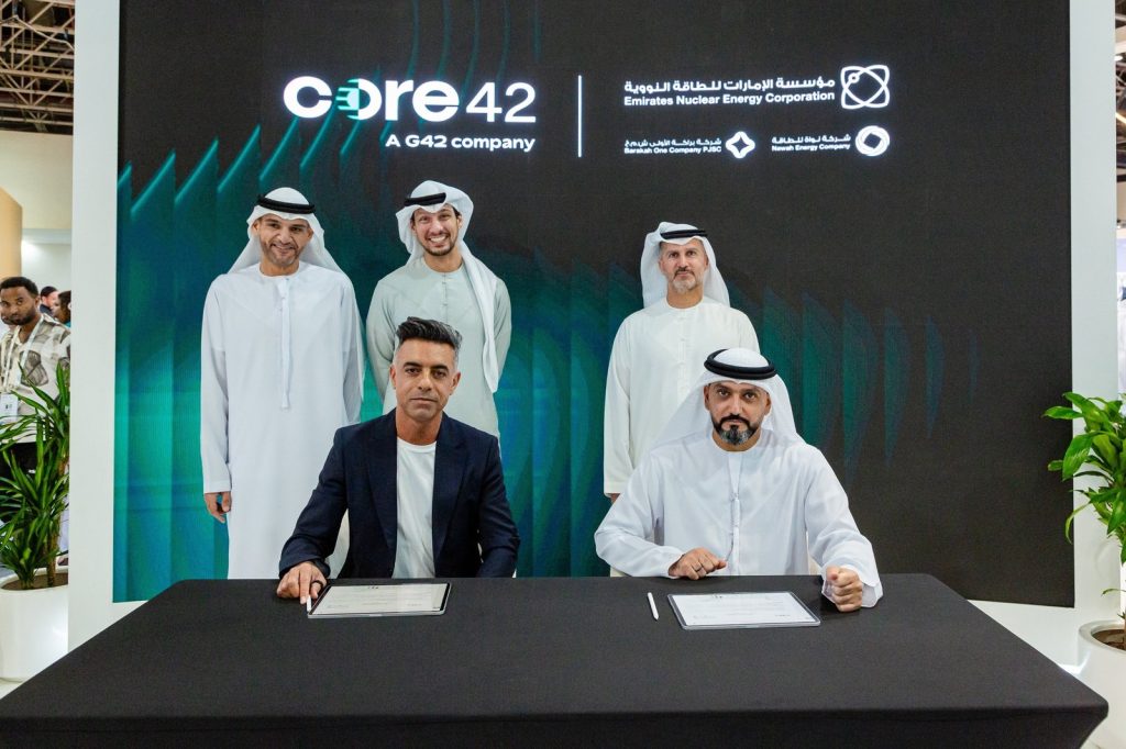 Nawah Energy signs MoUs with Etisalat (e&), Core42, and Presight to boost digital and operational capabilities Nawah Energy Company signs strategic MoUs with Core42, Etisalat (e&), and Presight at GITEX 2024 to enhance digital and operational capabilities