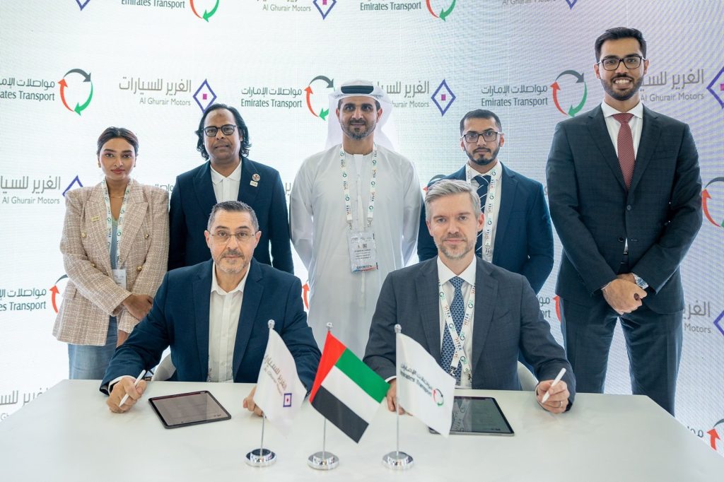 Emirates Transport partners with Al Ghurair Motors to pilot hydrogen and electric commercial vehicles The agreement was announced during GITEX Global 2024, one of the world's largest technology events