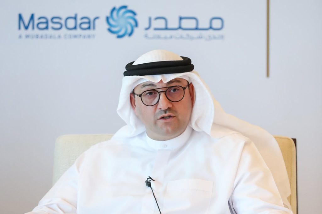 Masdar sets sights on major global expansion in renewable energy market Mohamed Jameel Al Ramahi, CEO, Masdar