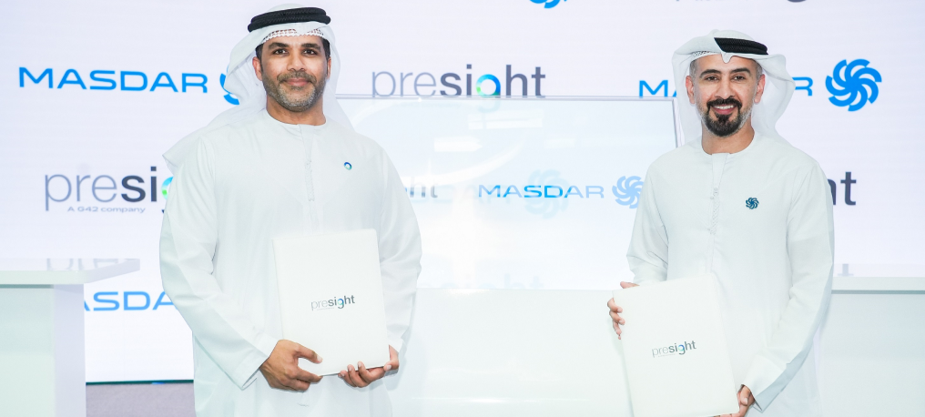 Masdar and Presight to develop AI tool for renewable energy data analysis MoU by Masdar and Presight seeks to establish joint venture to build AI asset management tool