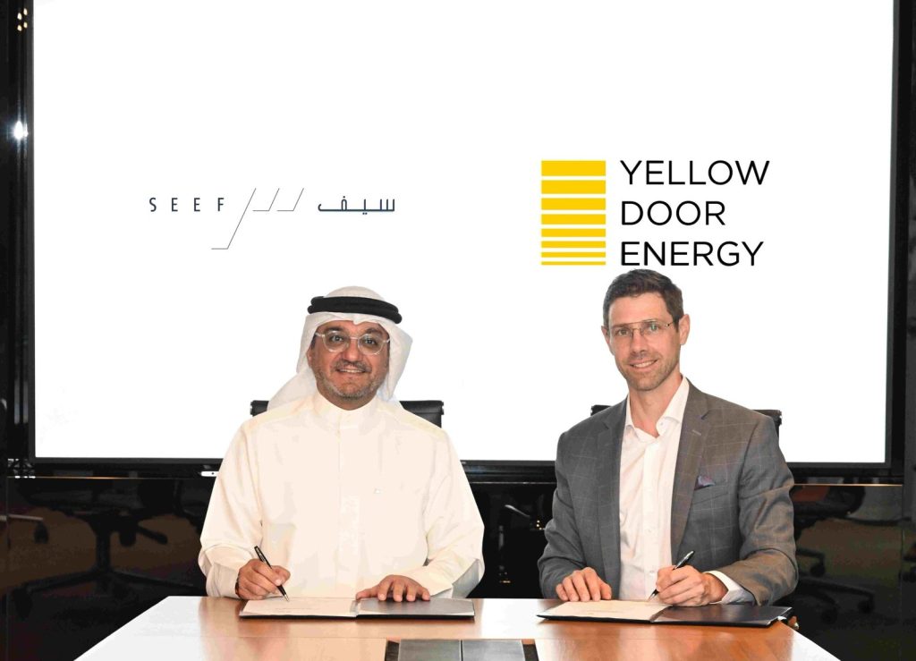 Seef Properties and Yellow Door Energy sign major 9.2 MWp solar power deal for four shopping malls Seef Properties and Yellow Door Energy Sign Major 9.2 Megawatts-Peak (MWp) Agreement to Bring Solar Power to Four Shopping Malls