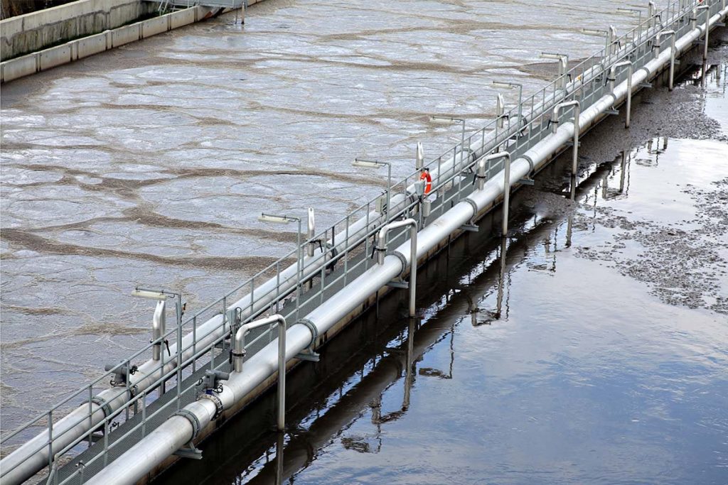 Zuluf water treatment facility is designed to treat up to 185,000 cubic meters of water per day