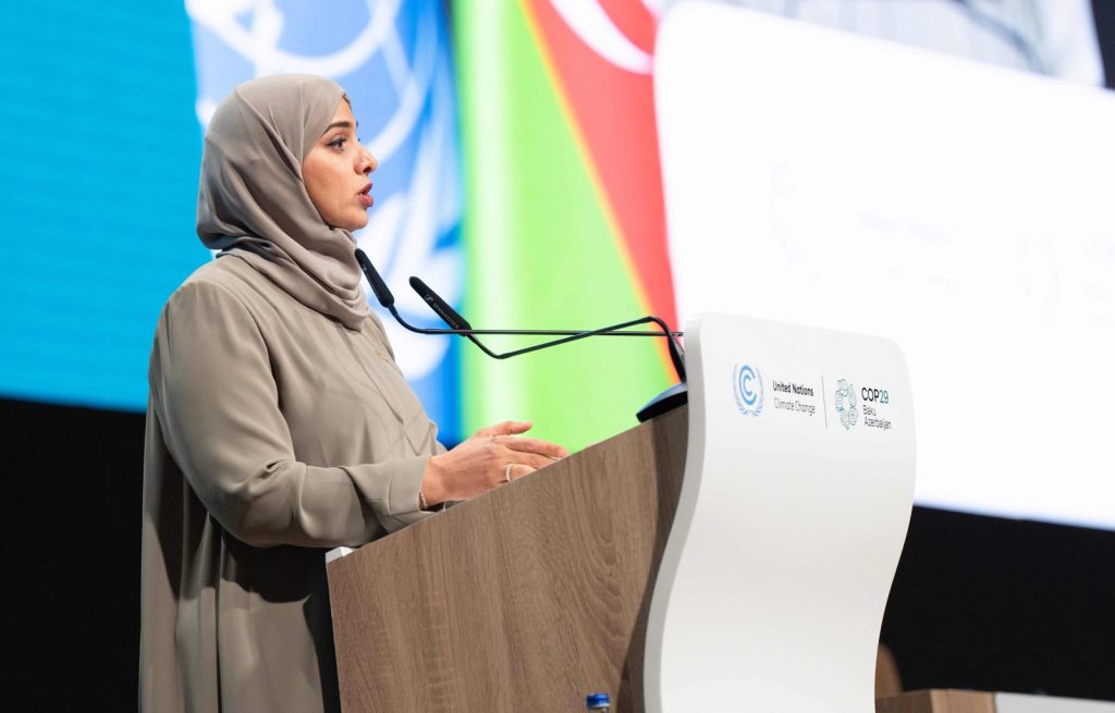COP29: HE Dr. Amna Al Dahak reaffirms the UAE’s commitment to collective action and inclusivity in achieving the world’s climate goals • During the COP29 negotiations, the UAE will focus on achieving the New Collective Quantitative Goal (NCQG) to ensure affordable and accessible climate finance for the Global South.