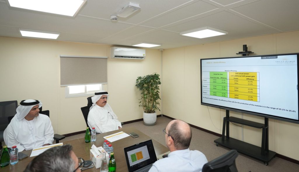 DEWA makes progress on 1,800MW 6th phase of Mohammed bin Rashid solar park