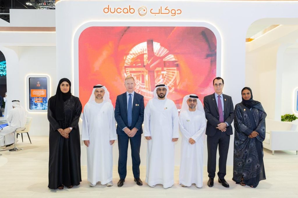 ADIPEC 2024: Ducab Group has joined global initiative Utilities for Net Zero Alliance (UNEZA) Ducab has announced its membership in the Utilities for Net Zero Alliance (UNEZA)