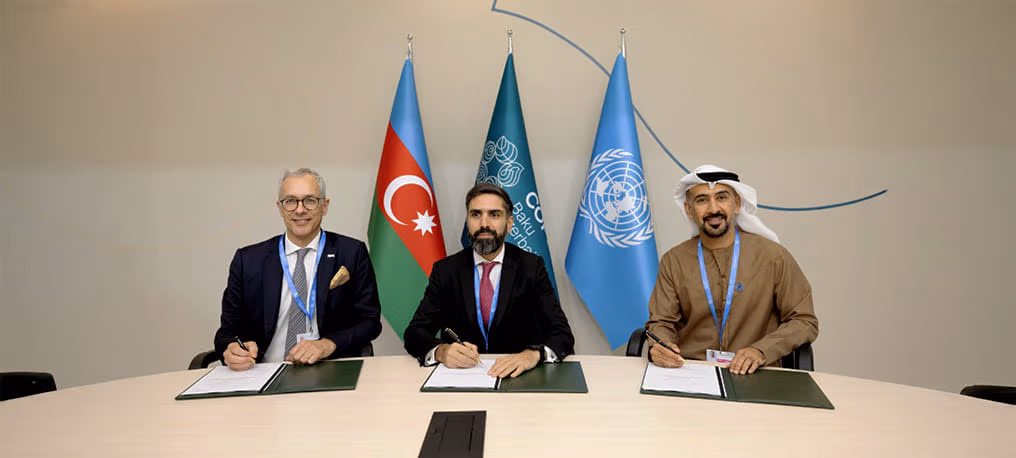 Masdar, SOCAR Green, and ACWA Power explore 3.5 GW offshore wind development in Azerbaijan Signed during COP29 in Baku, the agreement marks a significant milestone in Azerbaijan’s clean energy journey